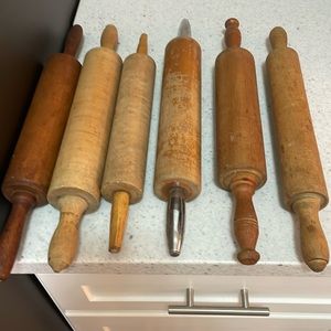 Antique rolling pins